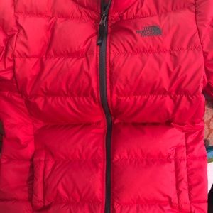Large child’s northface jacket.